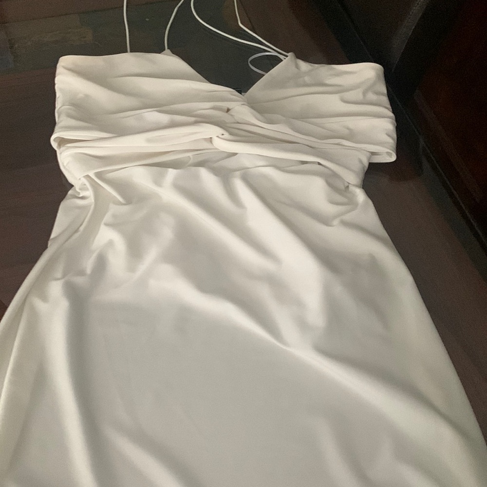 White dress size medium